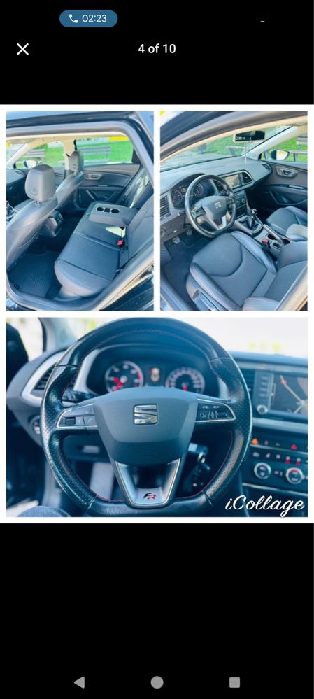 Seat Leon FR 2.0, 150 Hp, Diesel . 2016