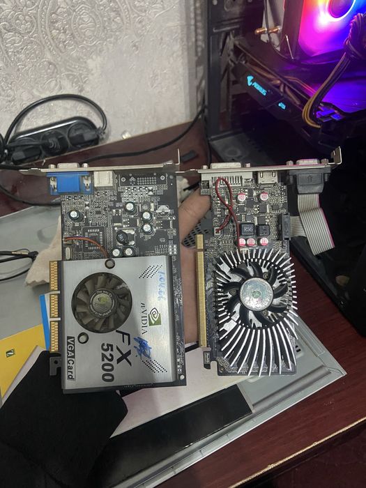 gt 220 va fx 5200 videokarta