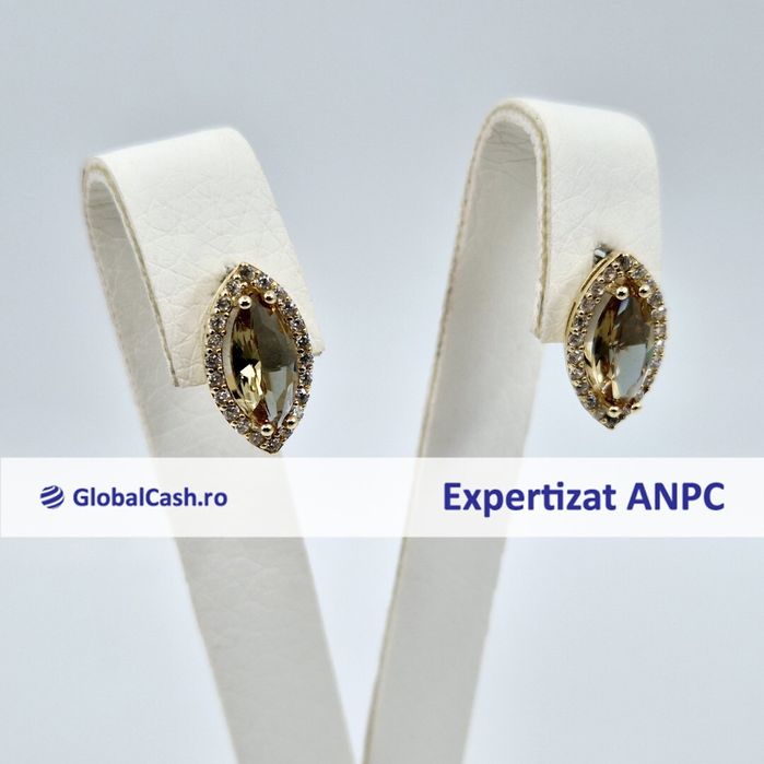 Cercei din aur de 14k, 2.96g | GlobalCash.ro #CF99185