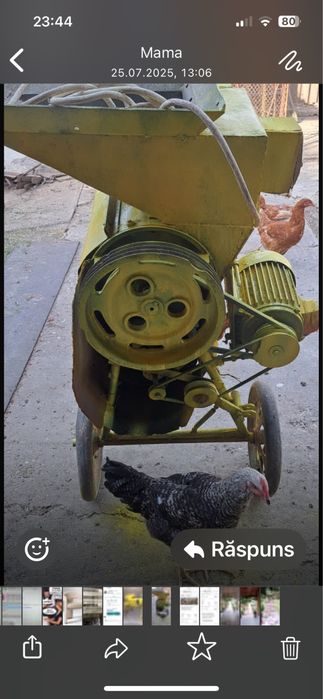 Moara sfarmat porumb