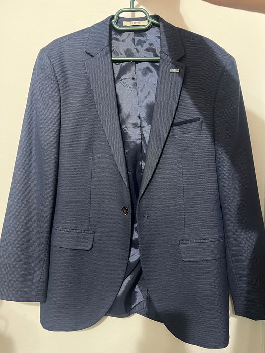 Sacou elegant Albastru închis