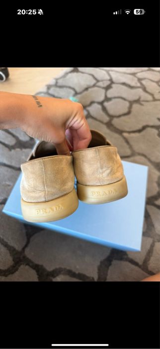 Loafers Prada Bej