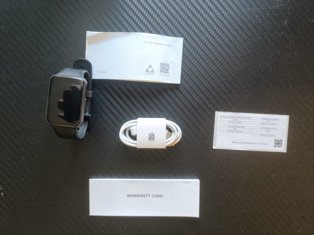 Huawei Watch Fit 2 | В гаранция + оригинална кутия, зарядно, каишка