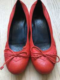 Дамски обувки, червени, размер 36-37