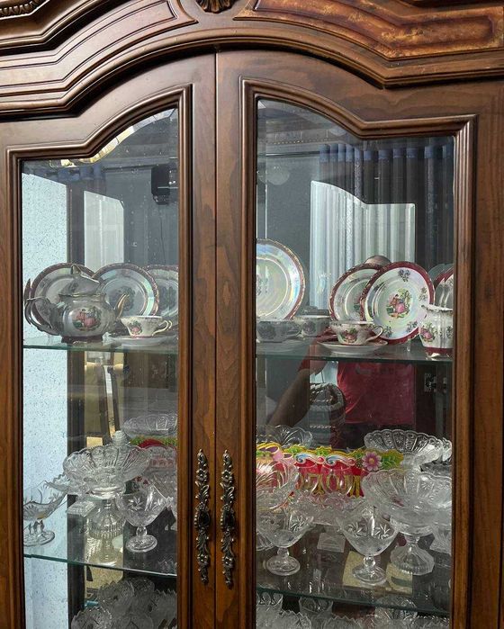 Элитный комплект мебели из массива дуба (Классика)