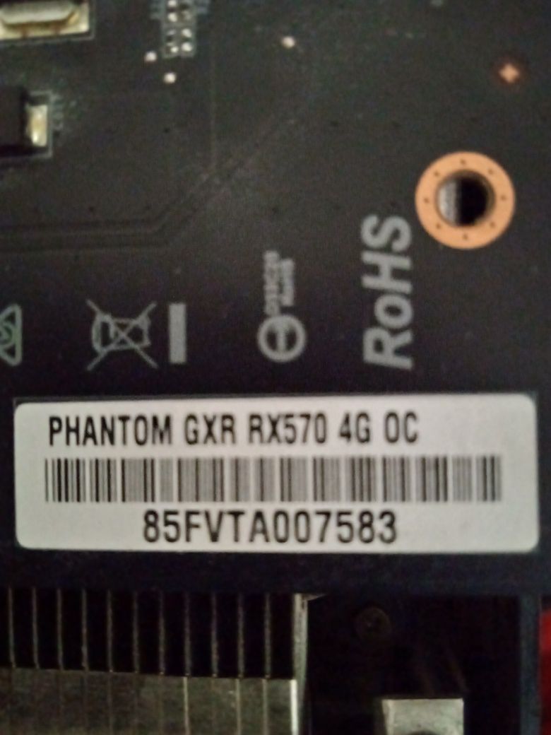 Asrock Phantom Rx 570 OC 4gb