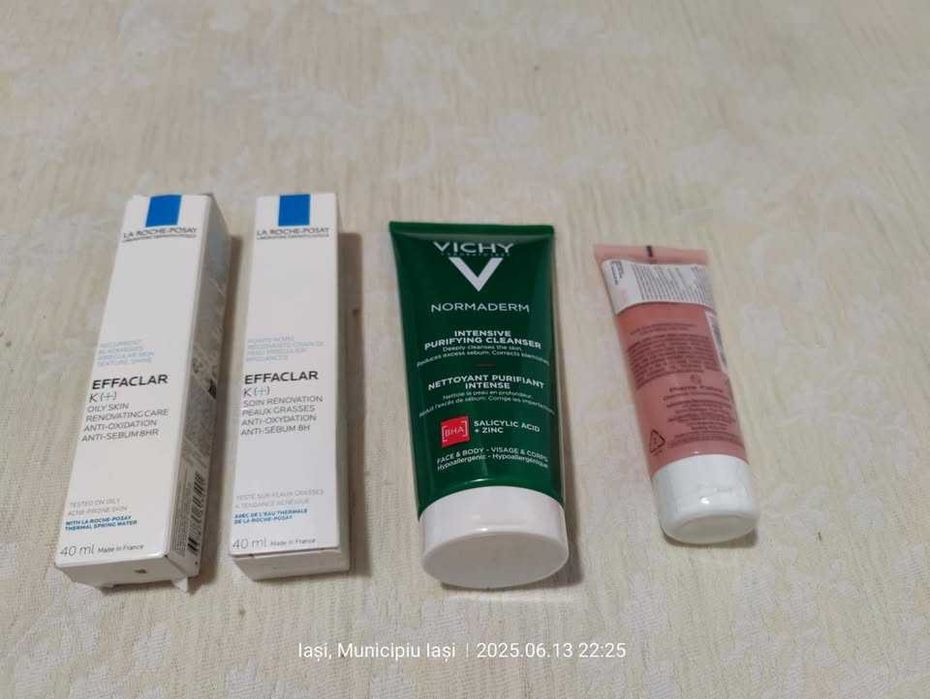 Crema pentru tenul gras La Roche-Posay Effaclar K+(Super Ofertă).