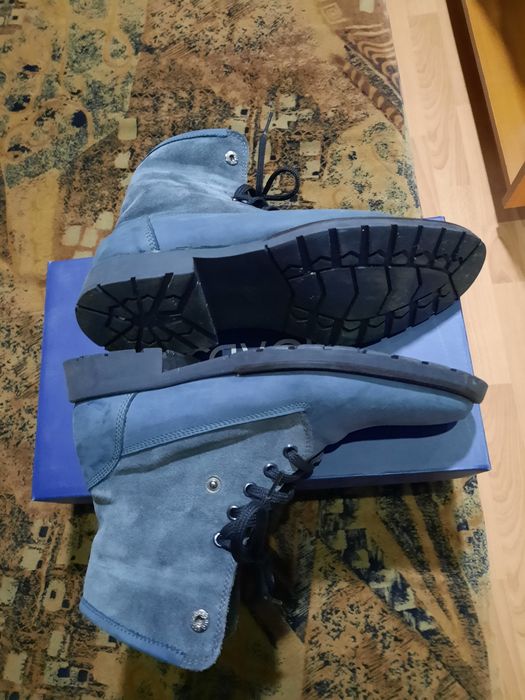 Ghete piele bleumarin, nr.40/41