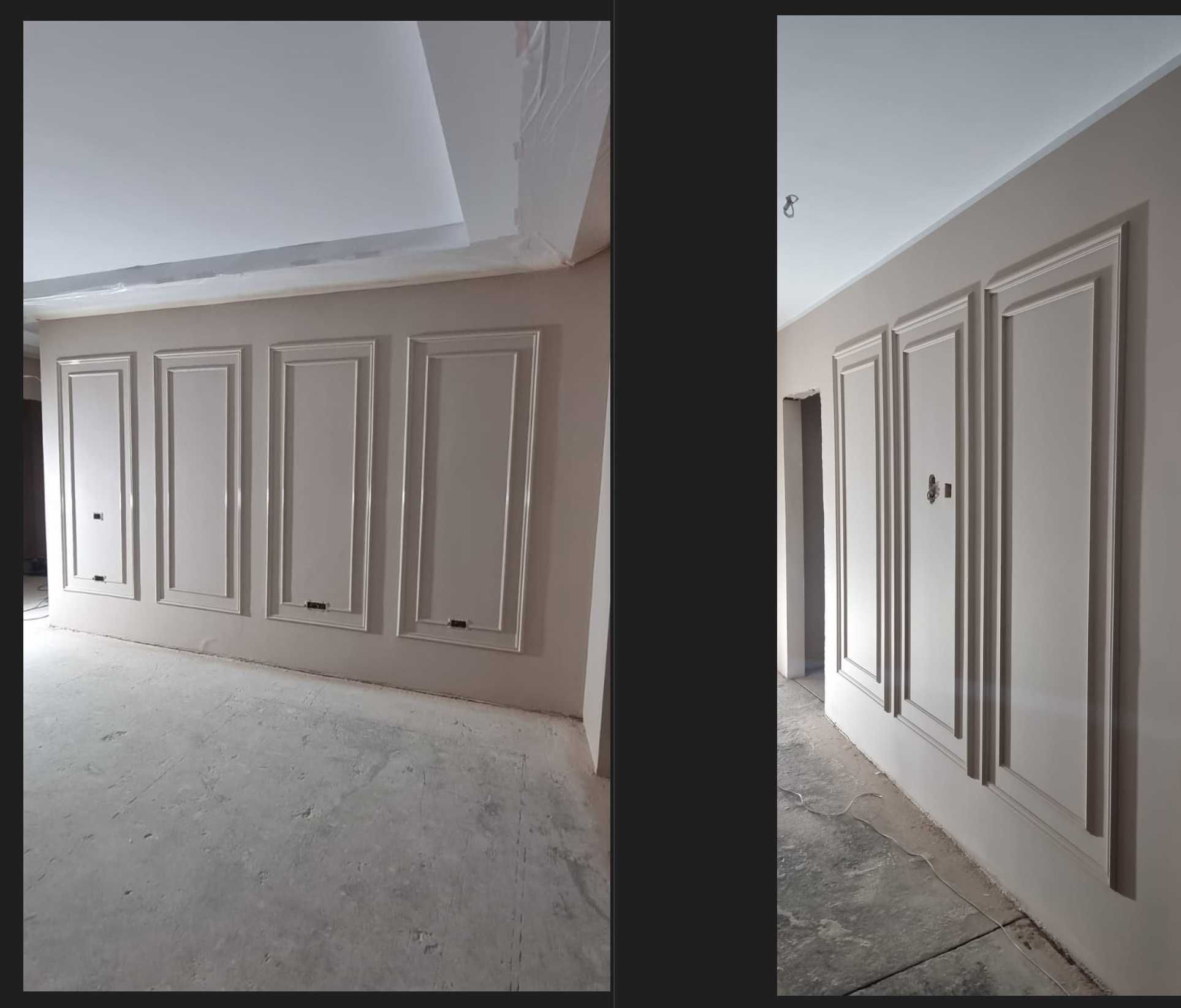 Zugraveli mecanizate - Sapa Autonivelanta - Decorative - Montare Tapet