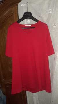 Bluza roșie oversize