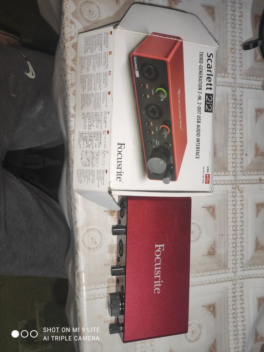 Звуковая карта focusrite scarlet 2i2 3gen