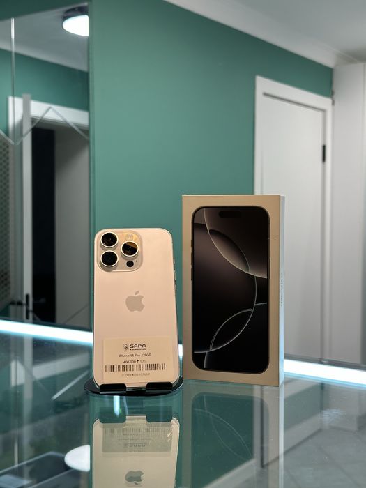 Айфон 16 про 97% белый идеал