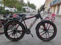 Новый велосипед Сака диска, широкие балоны-26, скоростной, багажником