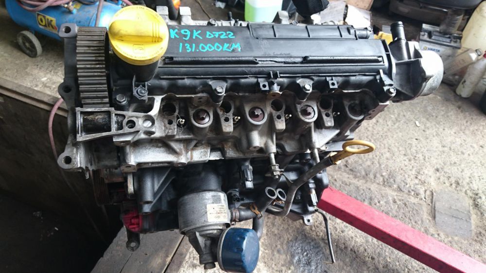 Motor 1.5 dci euro 3 k9kd722 renault megane 2 clio logan