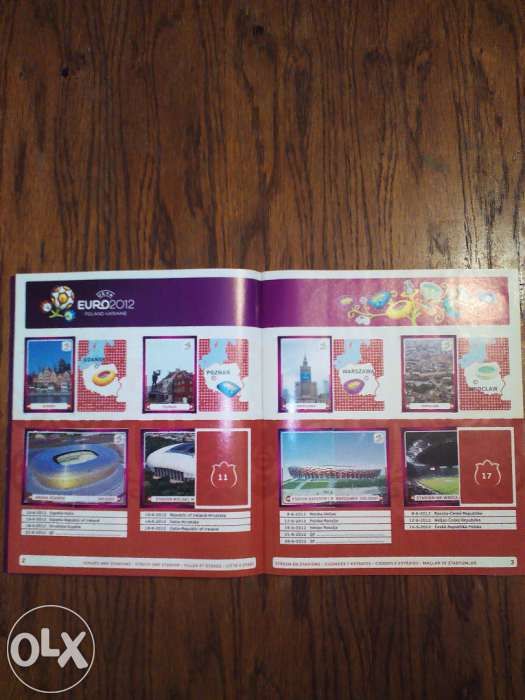 Vand/Schimb Album Euro 2012 Panini 82,5% completat Polonia Ucraina