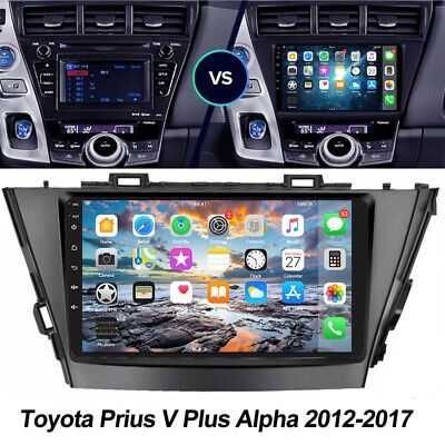 Мултимедия за Toyota Prius V Plus Alpha Двоен дин Навигация Android +