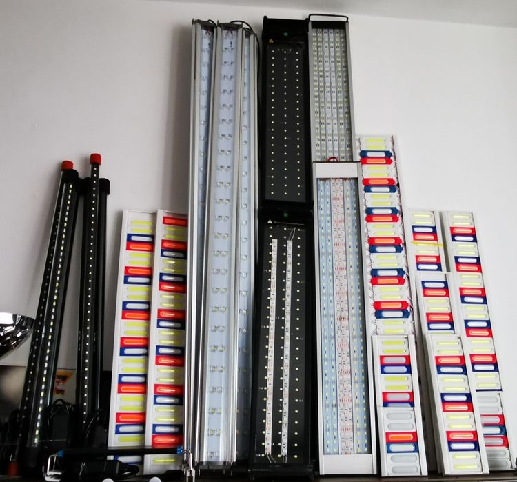 Lampi full spectrum pe comanda pentru acvarii plantate