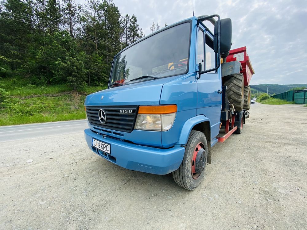 Mercedes vario 815d  platforma utilaje/ accept si anunite schimburi