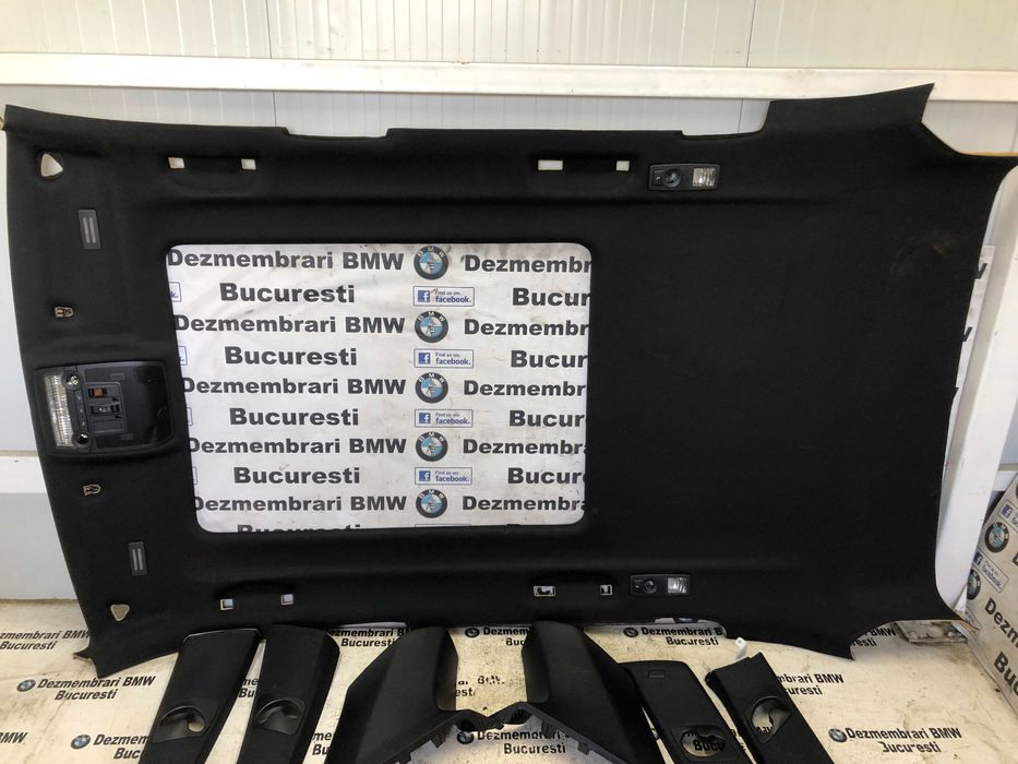 Plafon negru M cu loc pentru trapa panoramica X5 E70