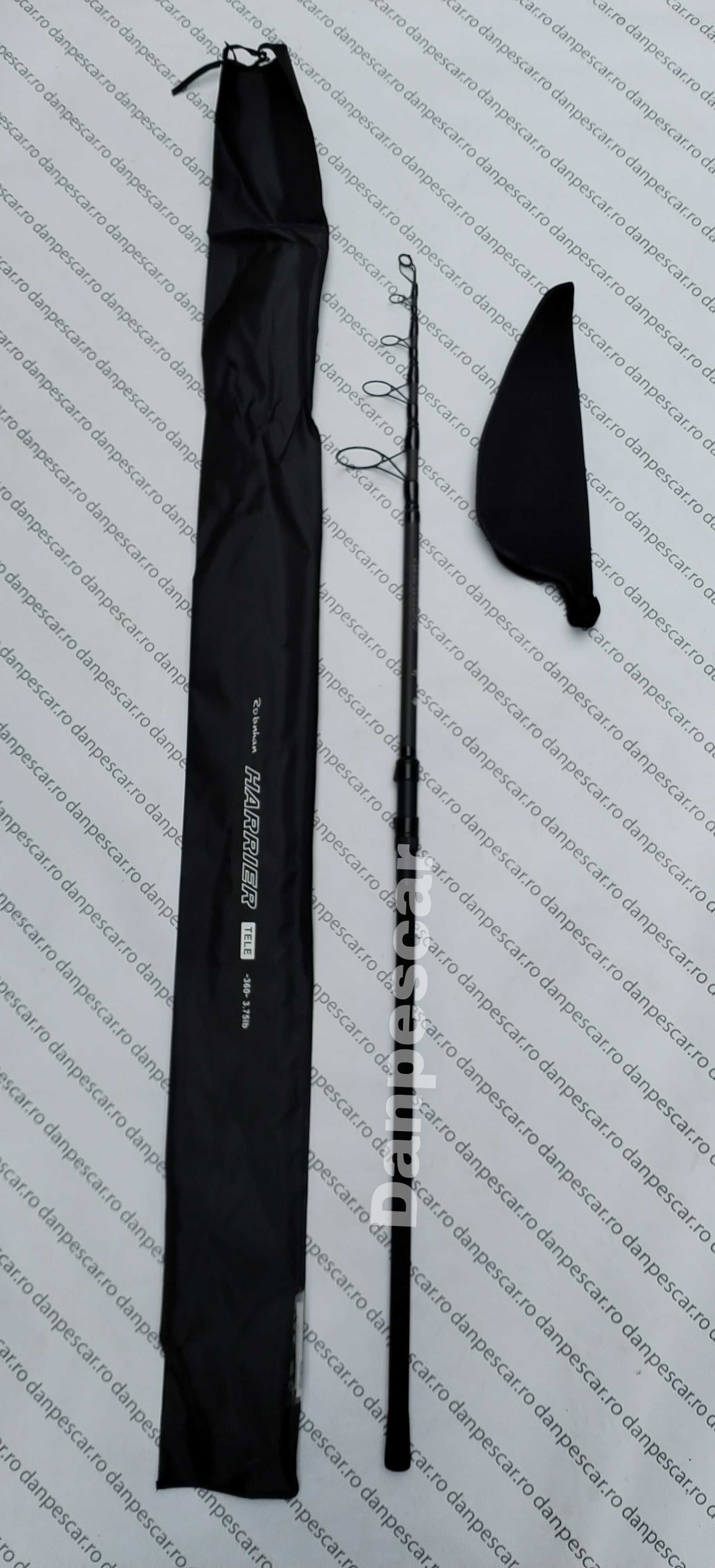 Lanseta carbon ROBINHAN HARRIER Tele Carp 3,90m 3,75lbs INELE METALICE