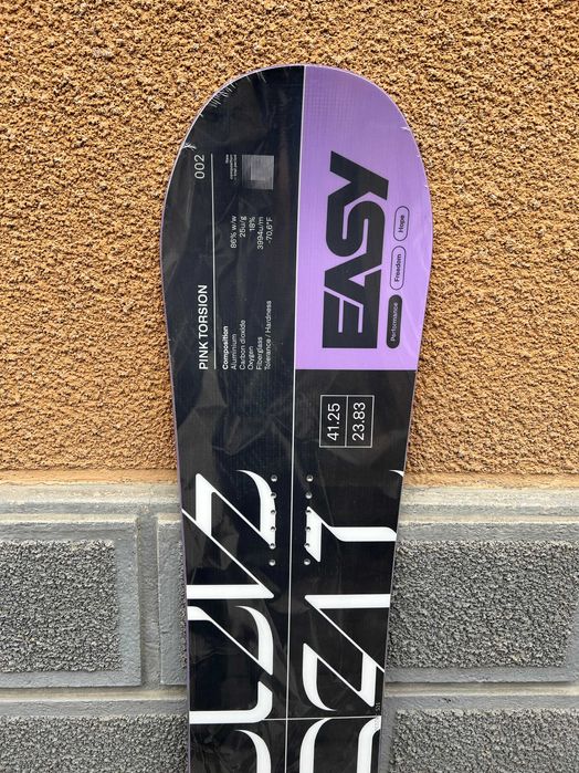 placa noua snowboard easy pink torsion L145