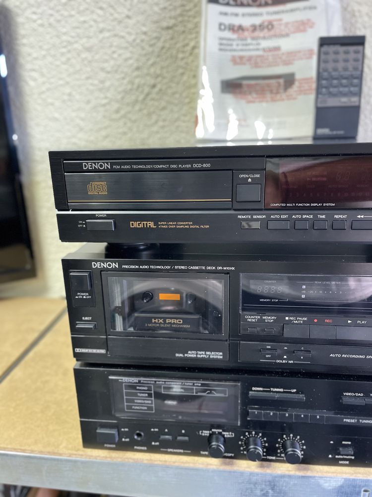 Denon DR-M10HX | DCD-800 | DRA - 350