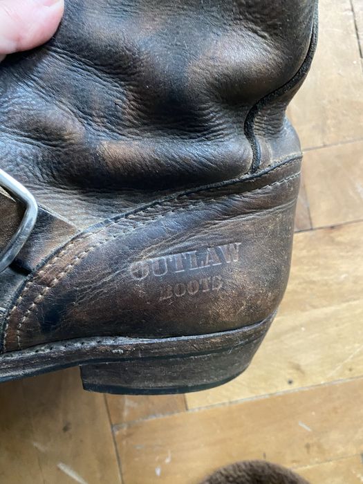 (REZERVATE) cizme "cowboy"/western/moto