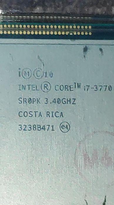 Процессор i7 3.40 GHZ Costa Rica