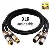 Межблочный кабель XLR + акустический кабель