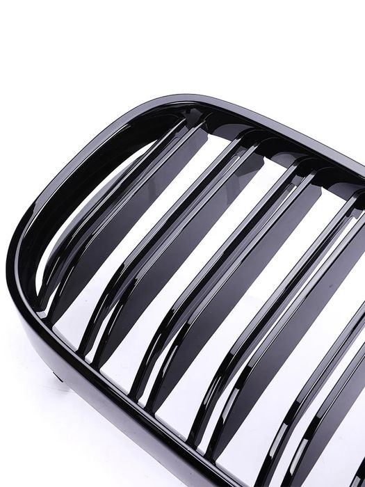 Set grile grila duble simple negru lucios M Bmw Seria 7 G11 G12 camera