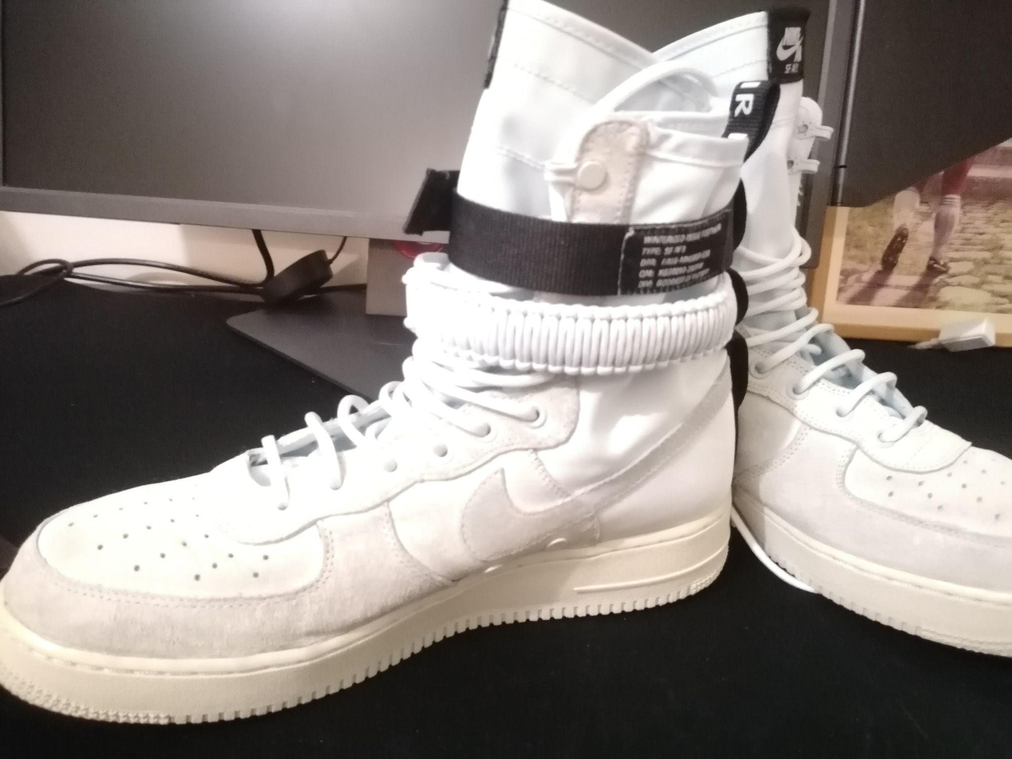 Ghete Nike Sf Air Force 1 Special Field high, blue tint, impecabile