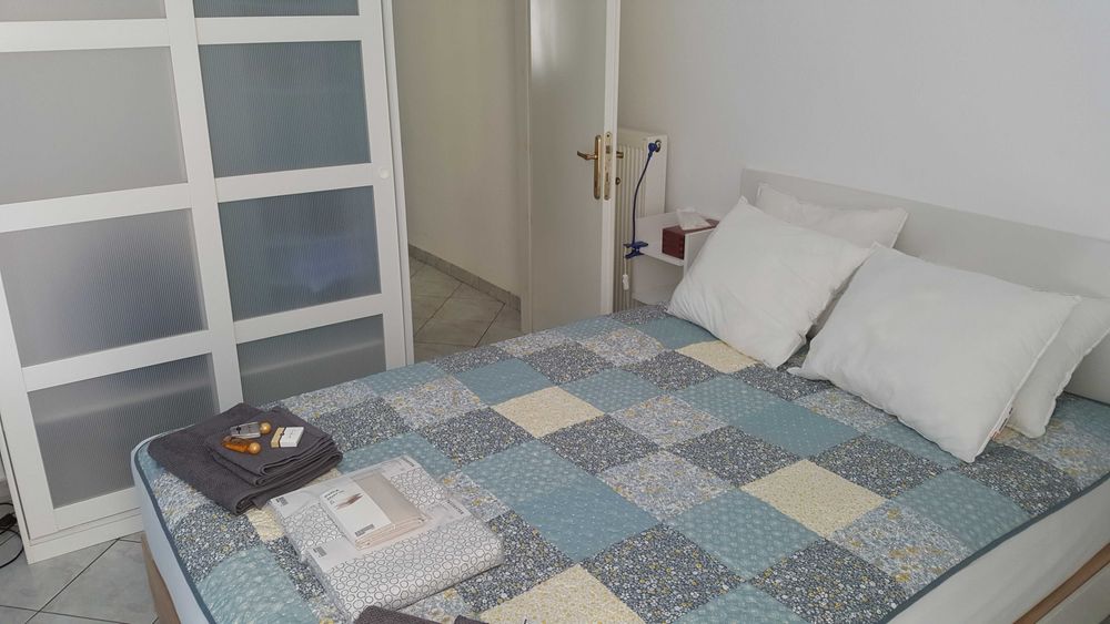 апартамент за двама "Синьо лято", на 70 метра от плажа-Паралия Офринио