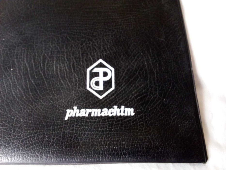 Стара чанта за документи Фармахим/ Pharmachim