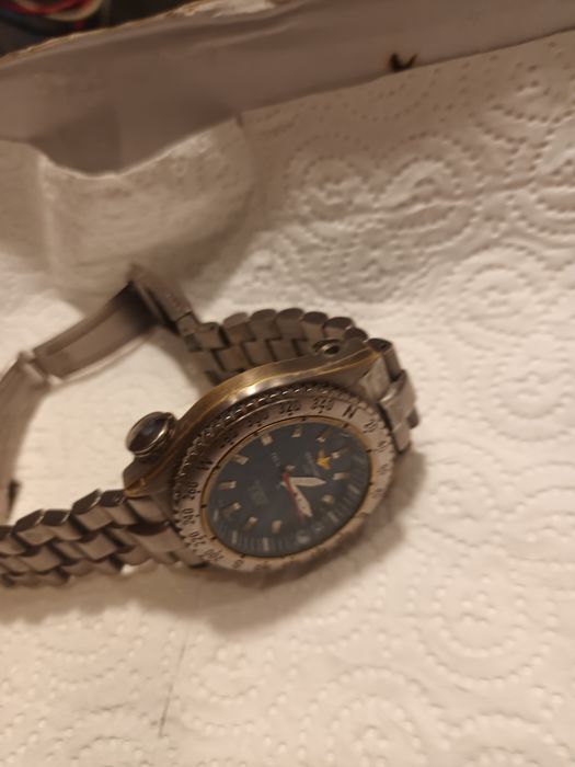 Breitling 1884 FRE Q 121,5 Mhz din 1960 - BONUS  ceas CERTINA original