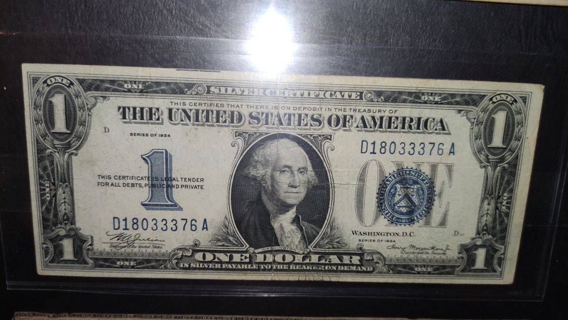 Bancnota One Dollar 1860 - Georgia - autentică