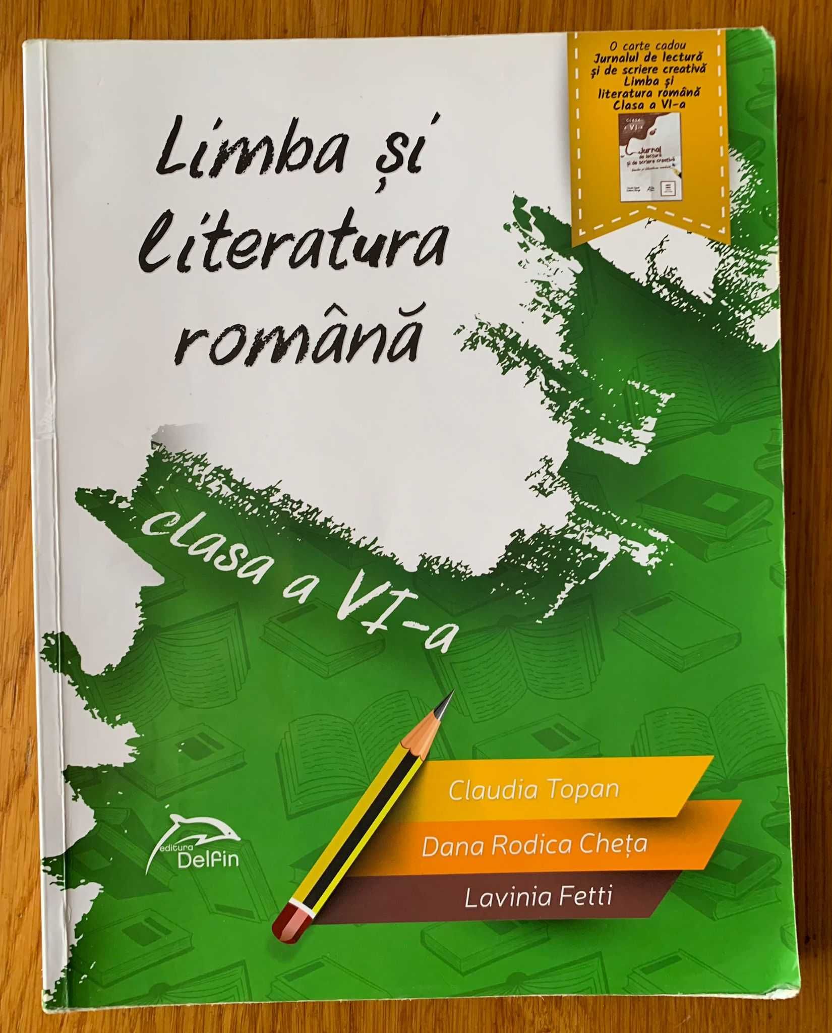 Culegere de Limba și Literatura Română si Jurnal, Clasa a VI-a