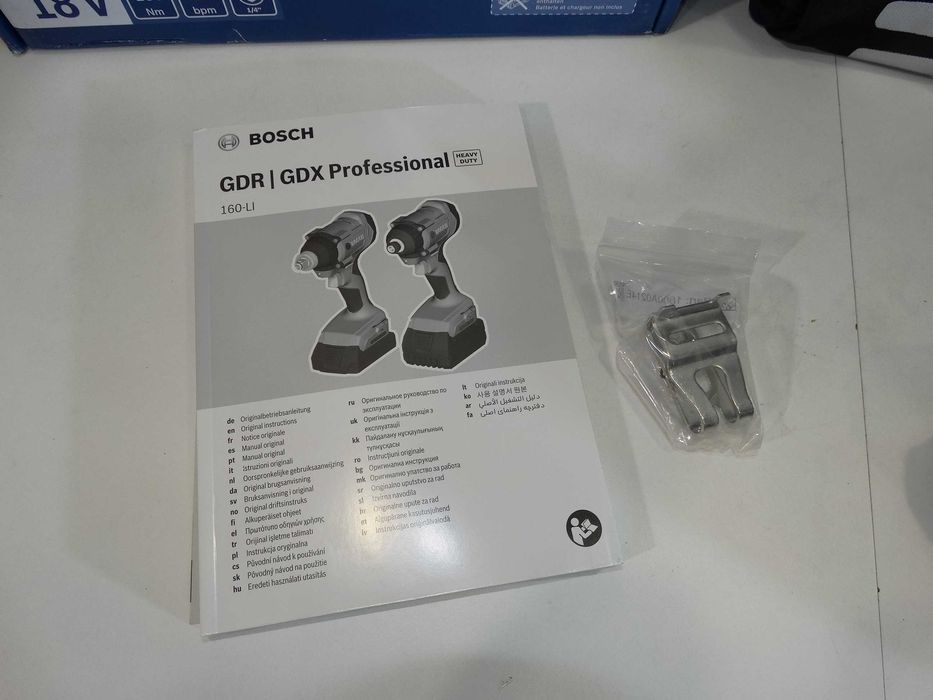 Ново - Bosch GDR 180-LI - Импакт драйвер + чанта