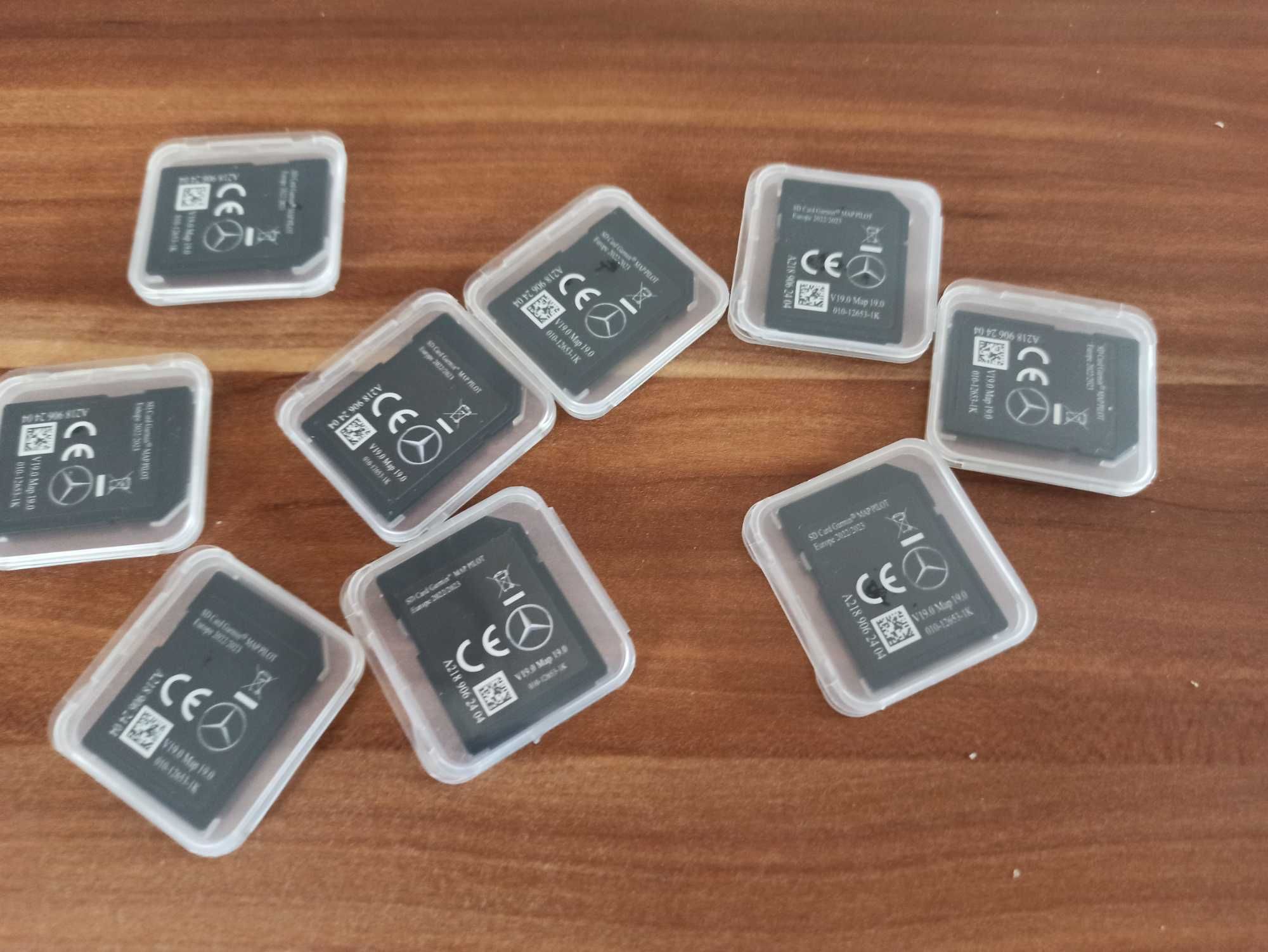 2023 карта Мерцедес за навигация Mercedes Garmin MAP PILOT SDcard v.20