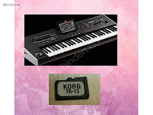 CE SD karta за KORG pa4x (CE-4X)KorgTR13.SET