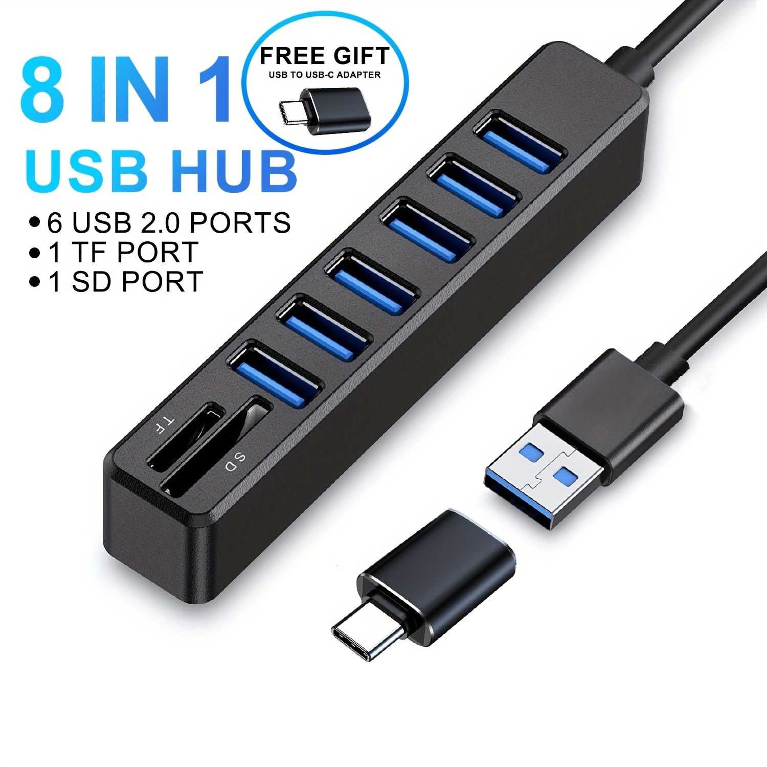 USB хабы. Type C, usb A