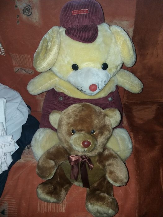 Jucării de plus urs mare si mic