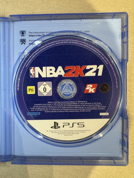 Игра NBA 2K21 за ps5
