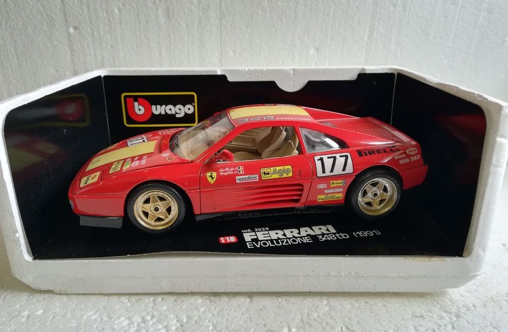 Ferrari 348tb Evoluzione 1991

Scara 1:18
Bburago

Pozele reflectă rea