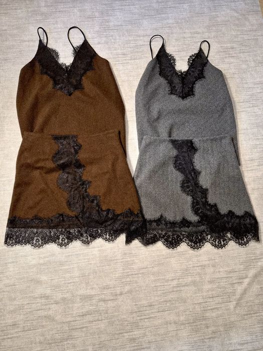 Комплект вълна с дантела LBD