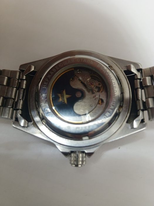 Часы механические с автоподзаводом. Спецназ штурм