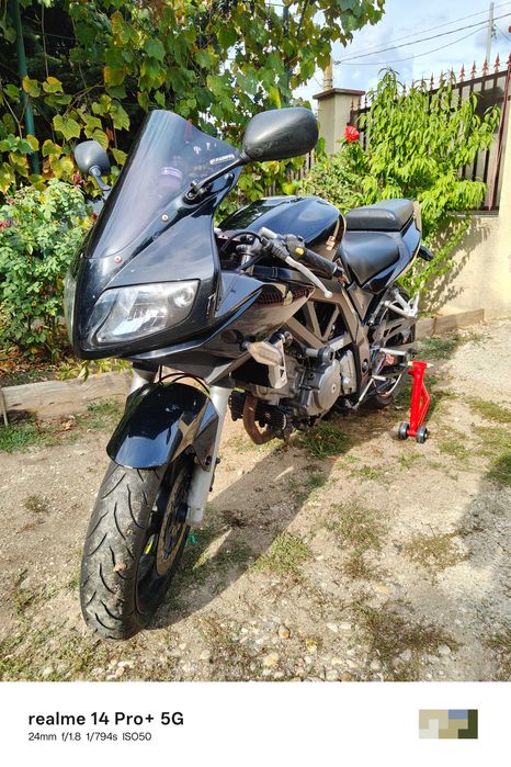 Suzuki SV650S 2005 limitat A2 cu evacuare sport omologata