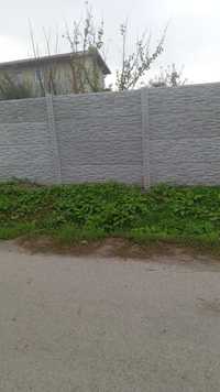 Gard placi beton