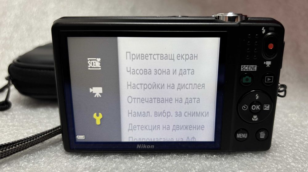 Перфектен! Като нов! Цифров Фотоапарат Nikon Coolpix S6700