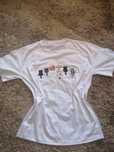 Tricou alb model pisică