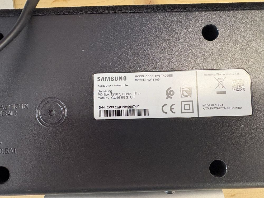 Samsung Soundbar t400